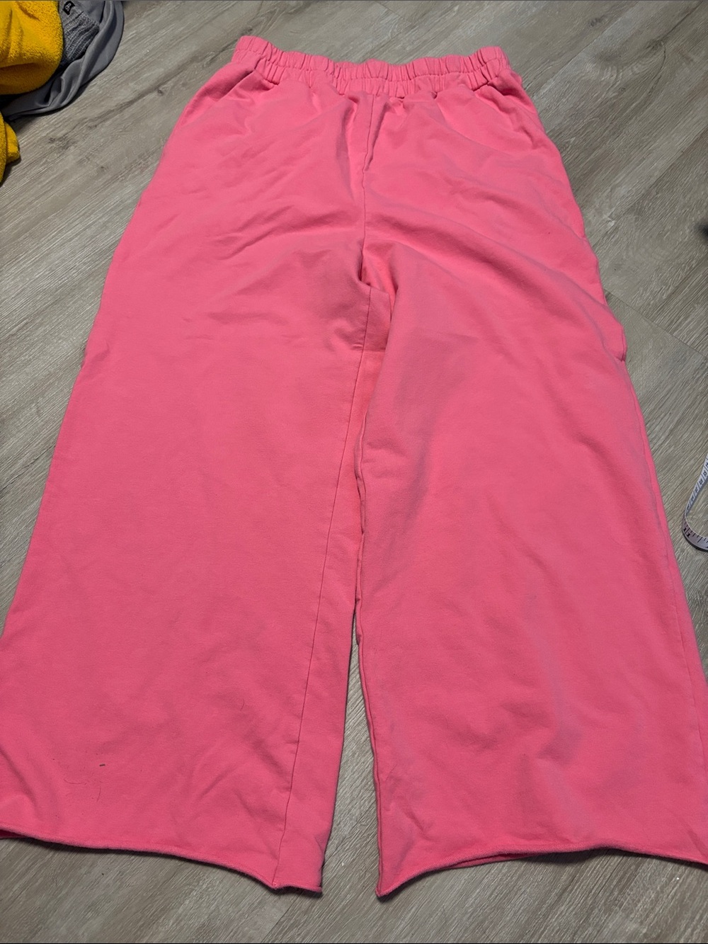 Smash + Tess Wide Leg Pink Trousers